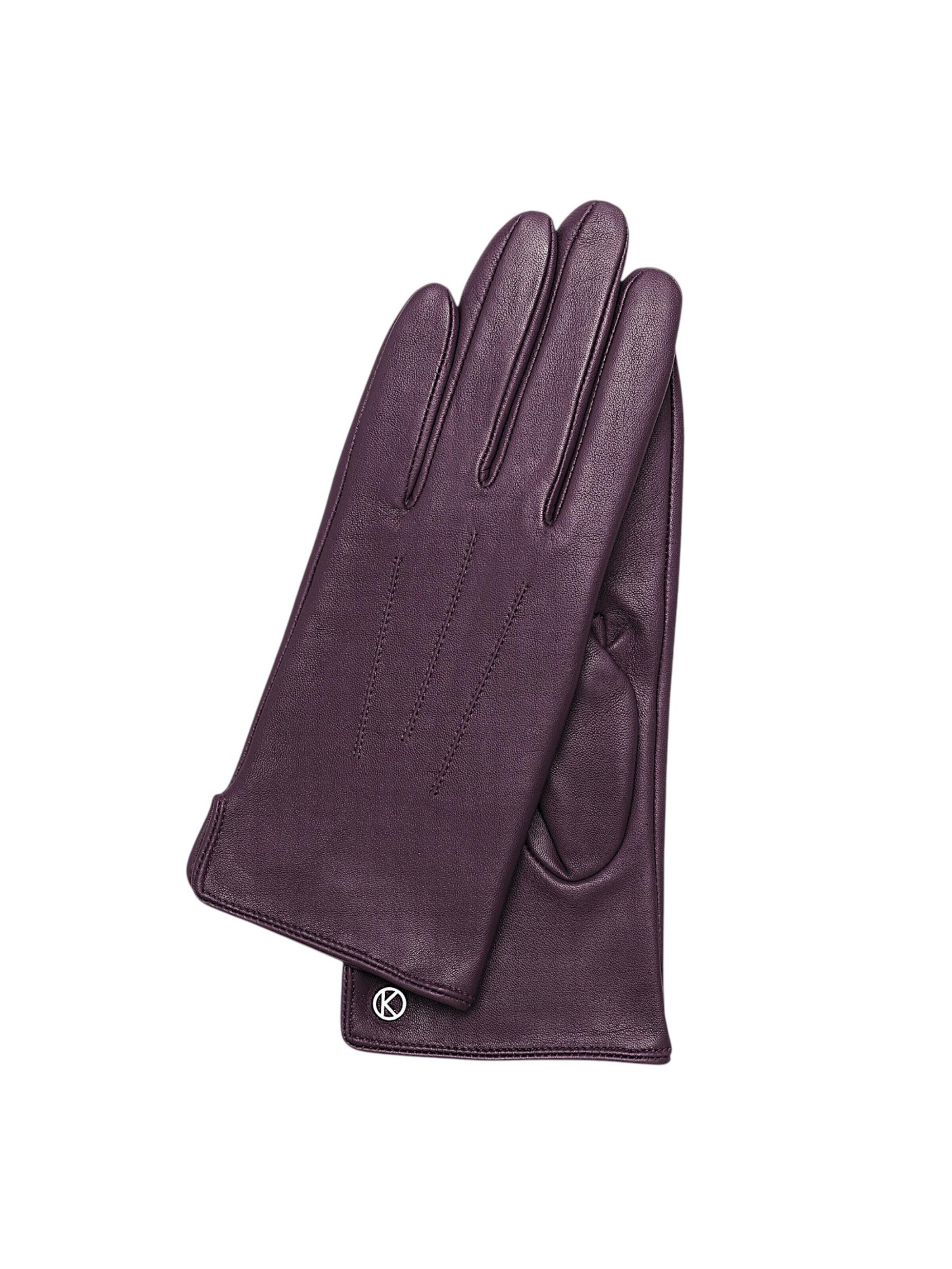 KESSLER Fingerhandschuhe‌‌‌‌‌‌‌‌ in Lila: Vorderseite