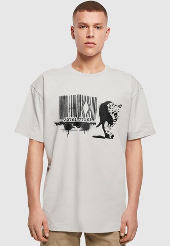 Merchcode Shirt in Grau: Vorderseite