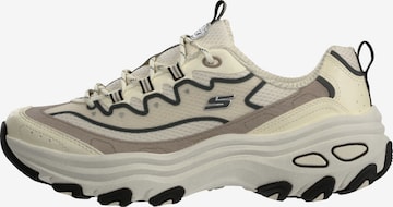 SKECHERS - Zapatillas deportivas bajas 'D LITE MAX' en blanco: frente