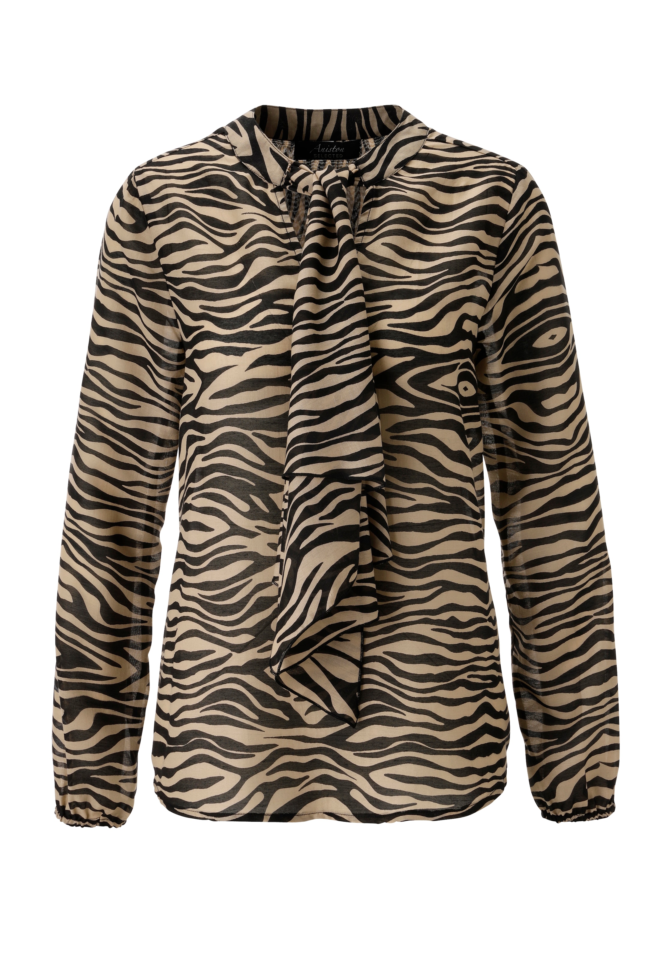 Aniston SELECTED Blouse in Brown: front