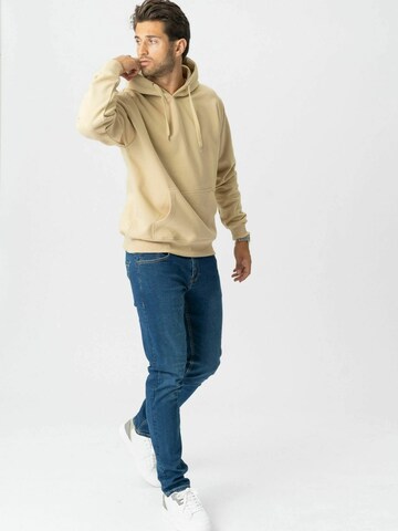 TEESHOPPEN Pulóver ' Hoodie ' - bézs