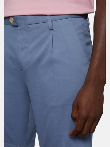 Coupe slim Pantalon Boggi Milano en bleu