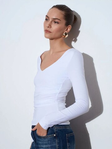 Dilvin Blouse in White