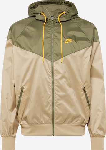 Nike Sportswear - Chaqueta de entretiempo en beige: frente