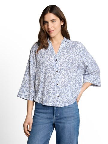 TOM TAILOR Bluza | bela barva: sprednja stran