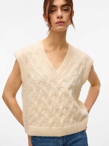 VERO MODA Pullover 'VMPIPER' i beige