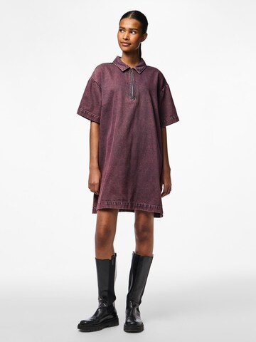 PIECES Dress 'PCDria' in Red
