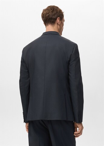 MANGO MAN Regular fit Business Blazer 'Bostone' in Blue