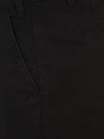 Tommy Hilfiger Big & Tall - Slimfit Calças chino 'MADISON' em preto