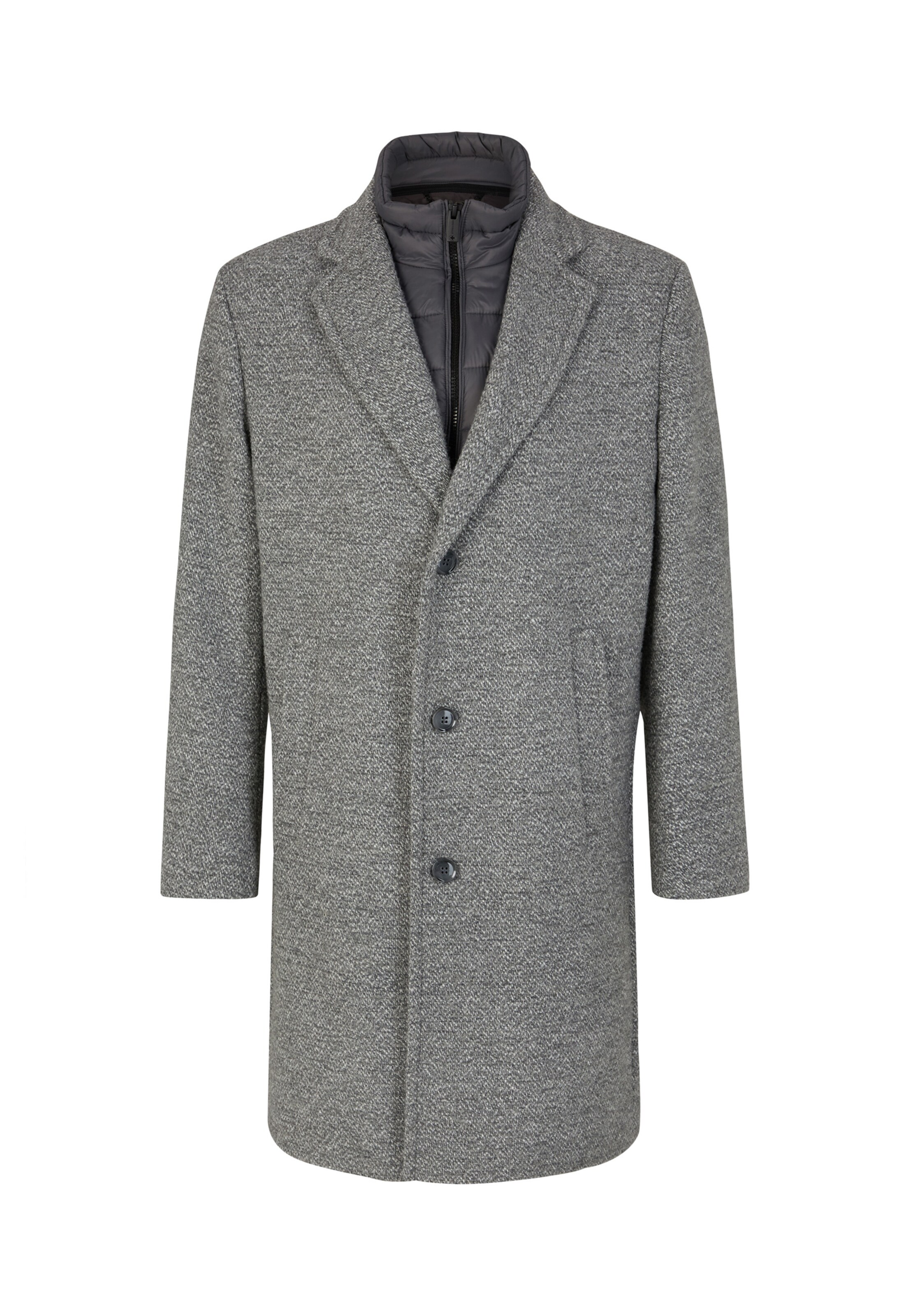 STRELLSON Mantel 'Baronz' in Grau: Vorderseite