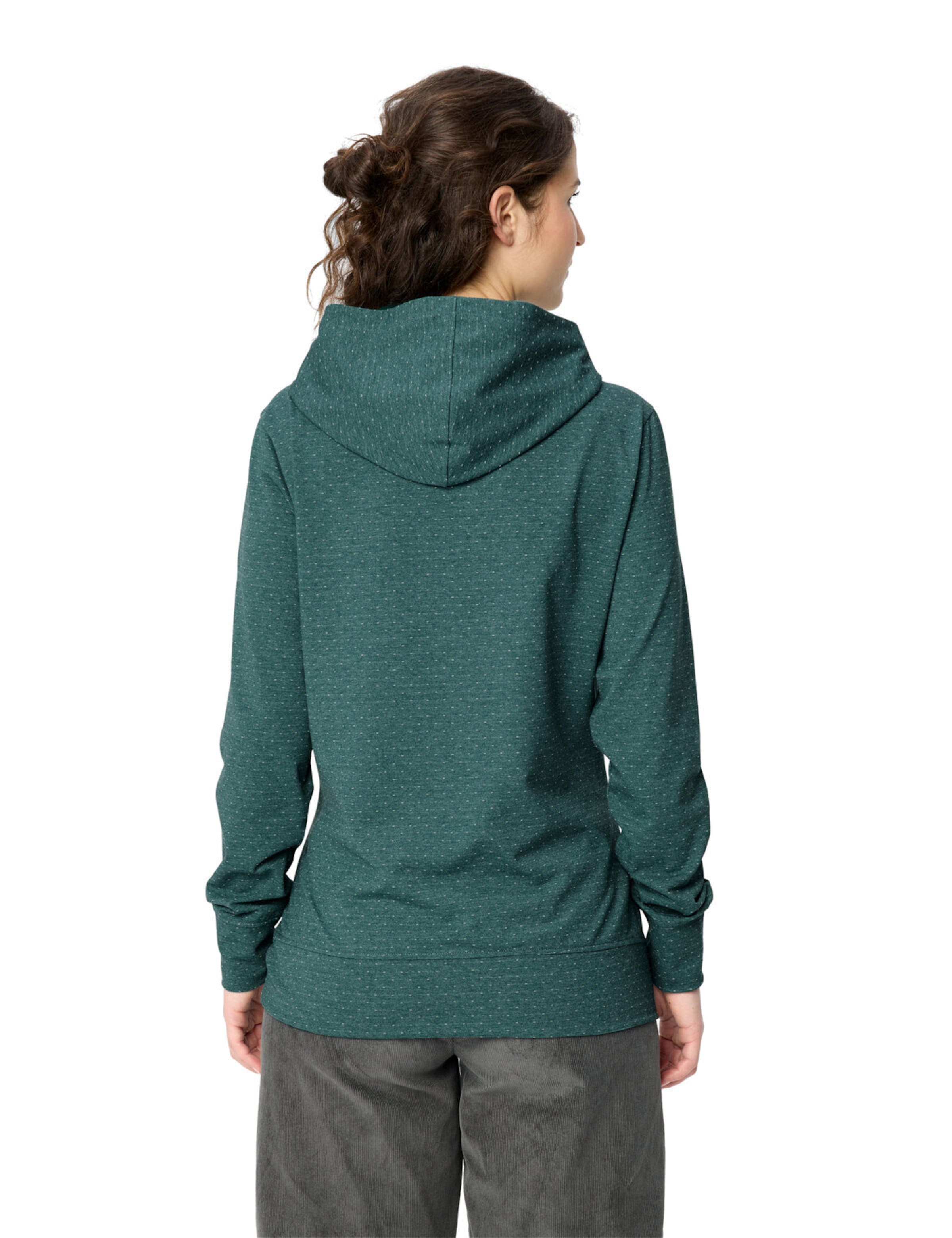 VAUDE Sportsweatshirt 'Tuenno' in Grün