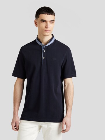 bugatti Poloshirt in Blau: Vorderseite
