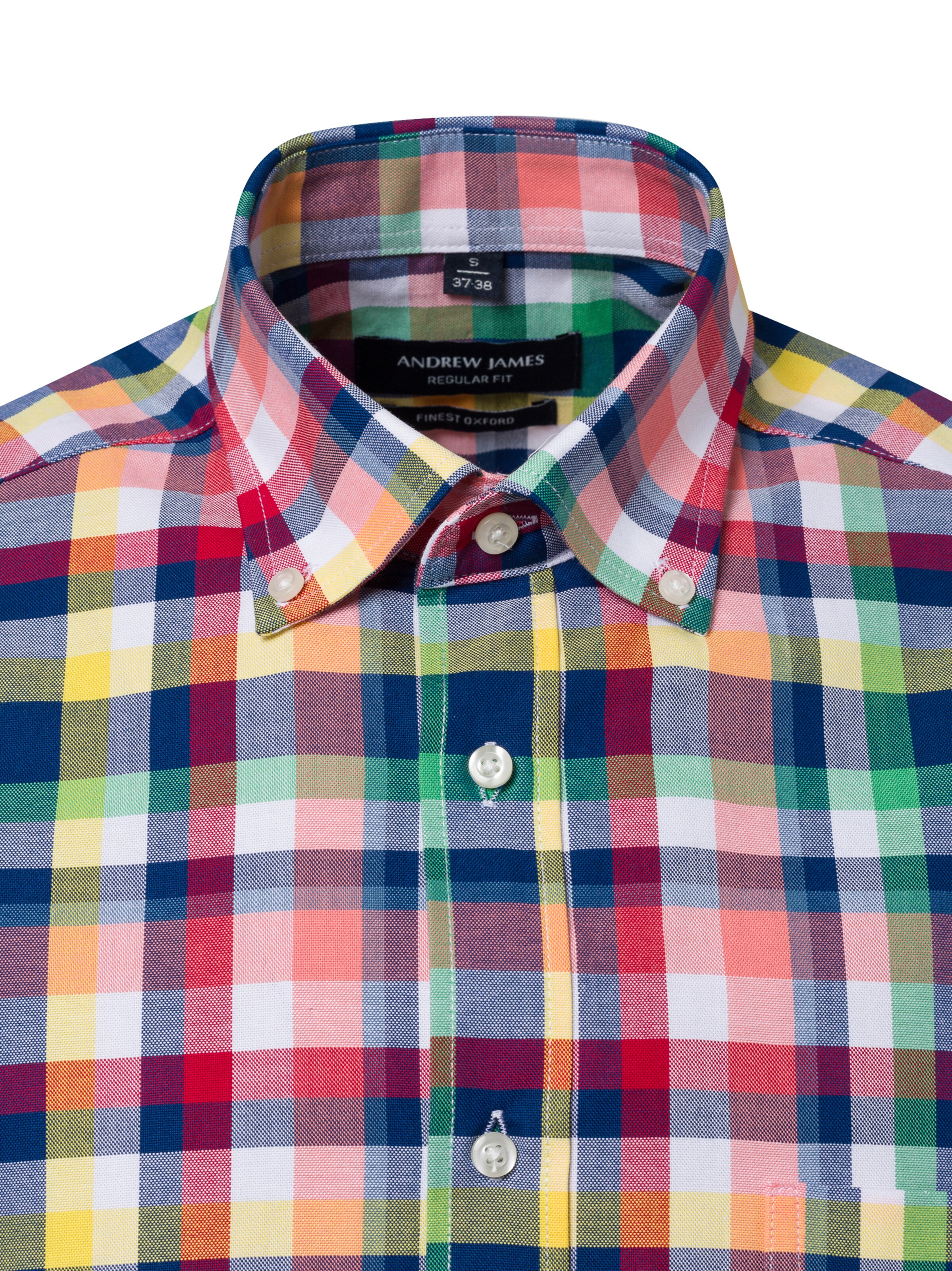 Andrew James Regular Fit Hemd in Mischfarben