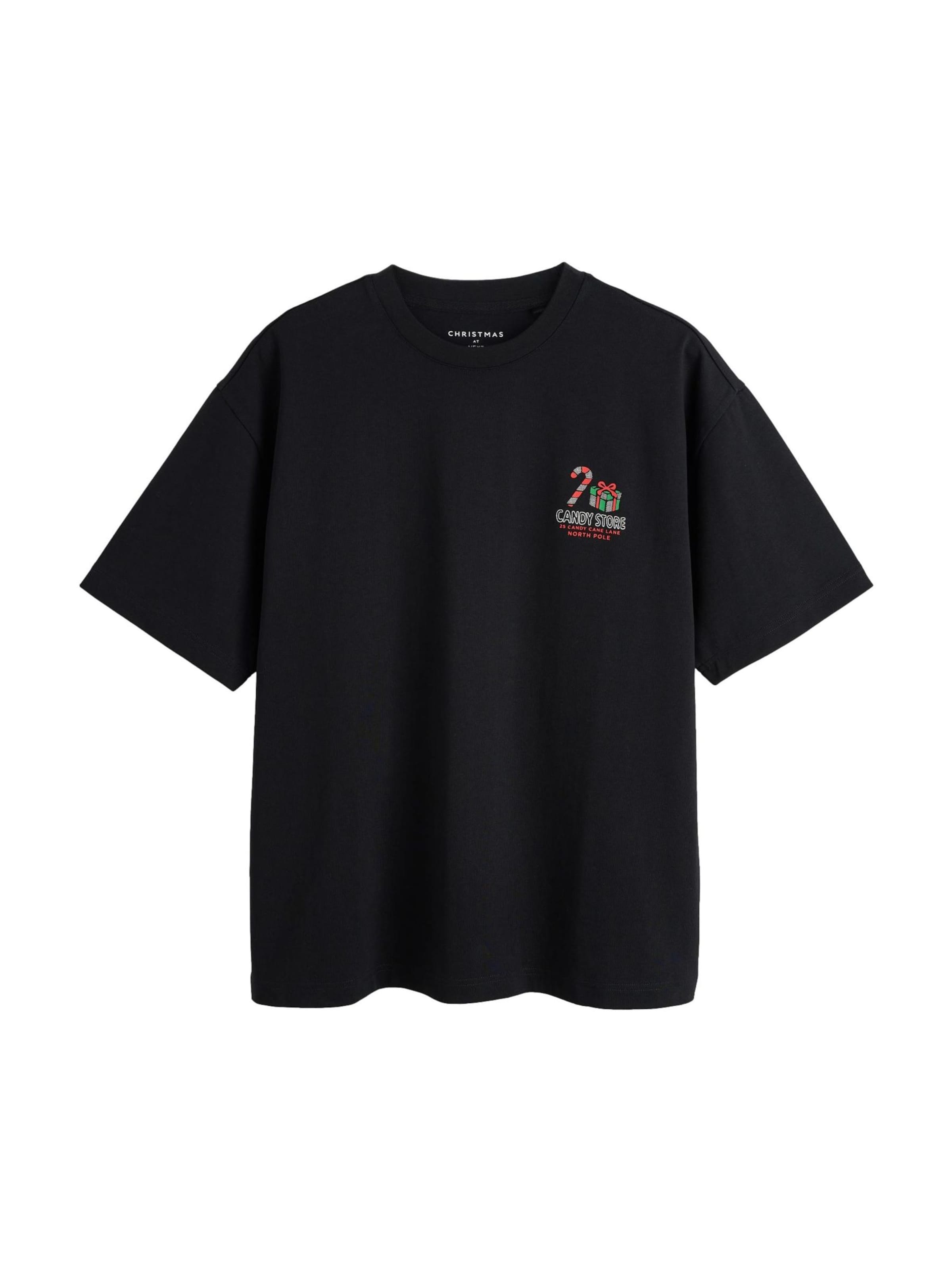 Next Shirt in Zwart: voorkant