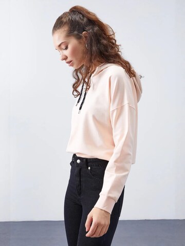 Tommy LifeSweater majica 'Sweatshirts' - roza boja