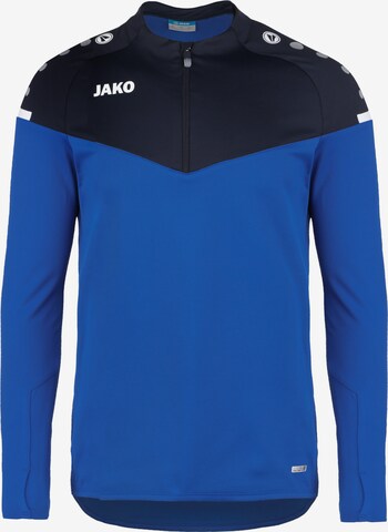 Sweat de sport JAKO en bleu : devant