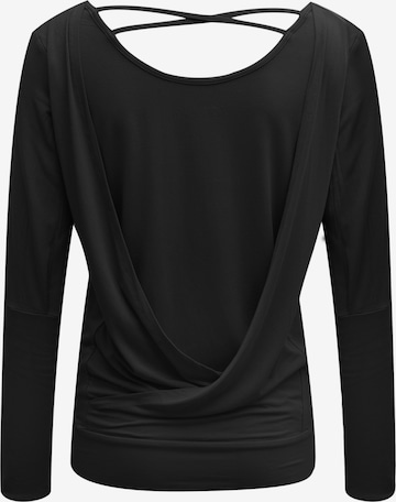 YOGISTAR.COM Shirt 'Ala' in Schwarz