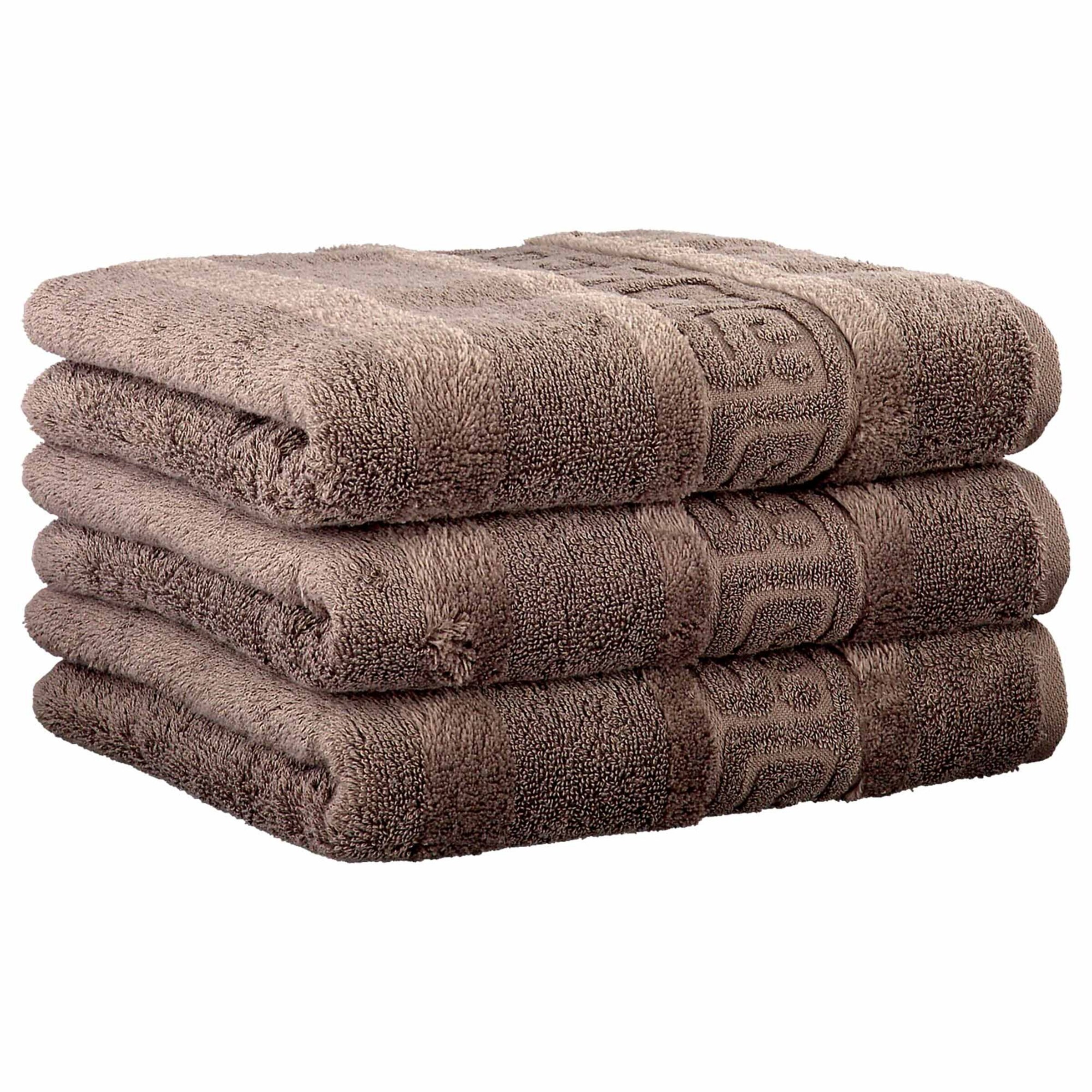 Cawö Towel in Brown: front