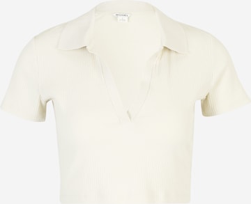 Monki Shirt in Wit: voorkant