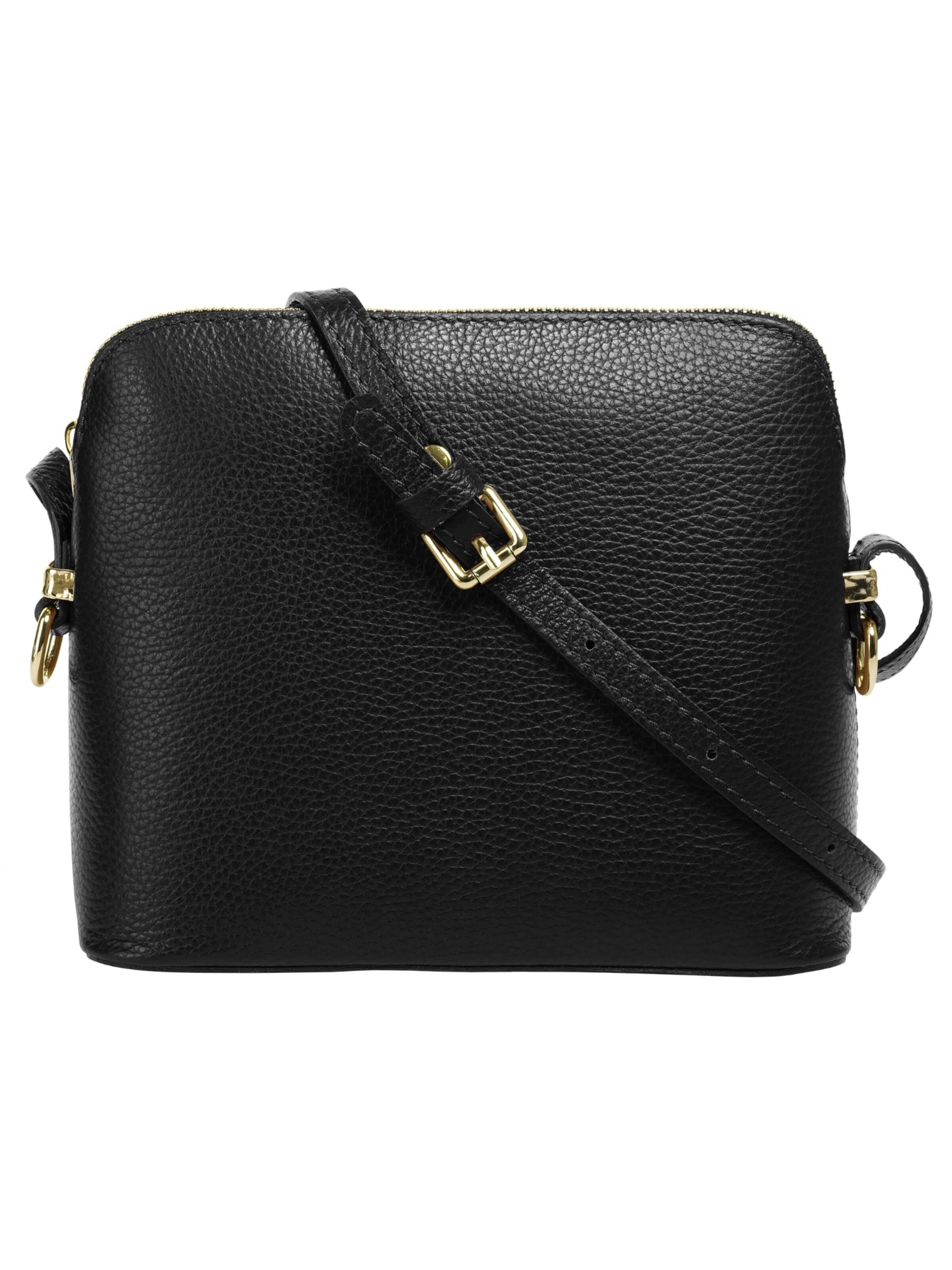 Cluty Crossbody Bag in Black: front