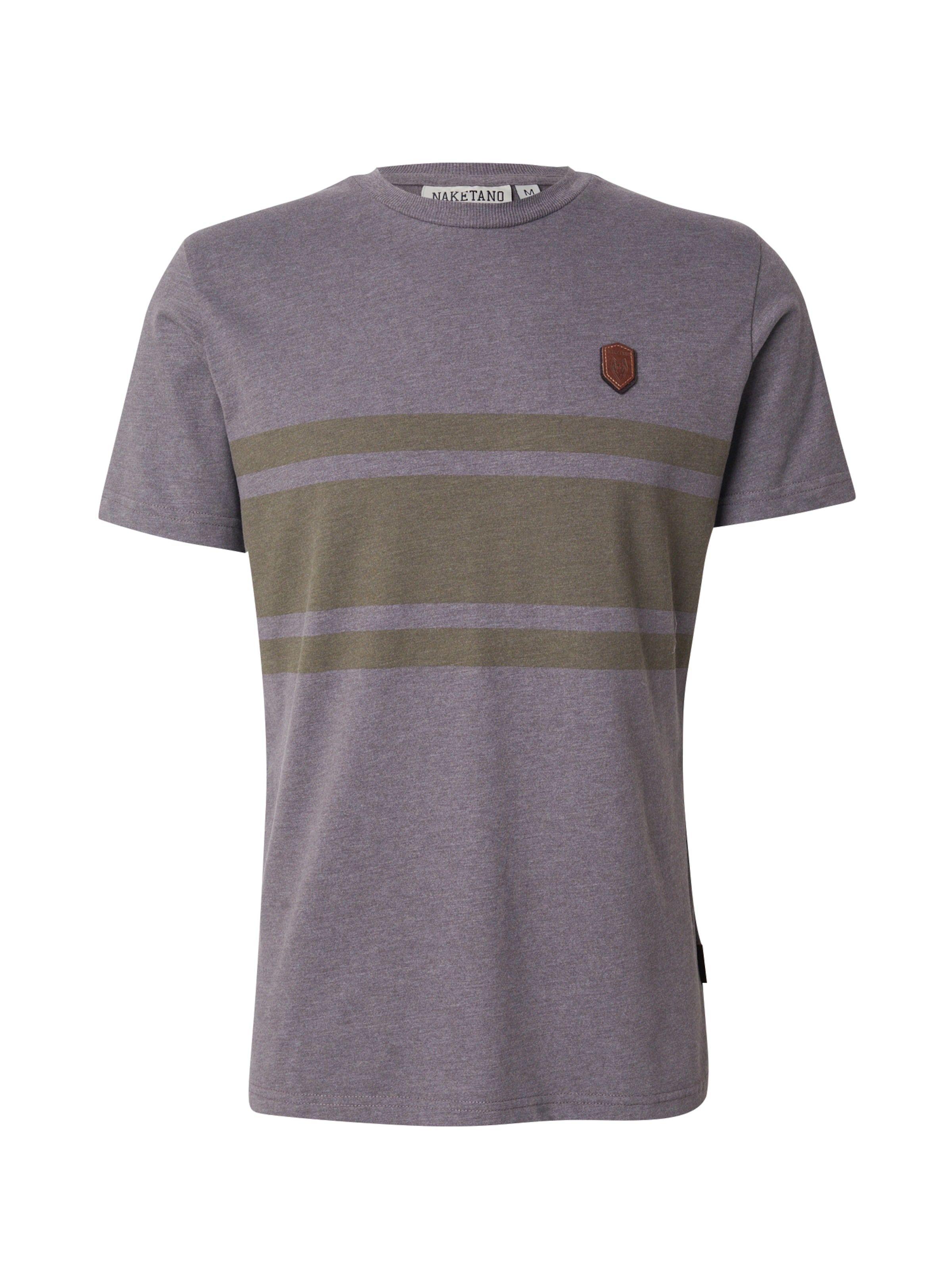 pelēks naketano T-Krekls: no priekšpuses