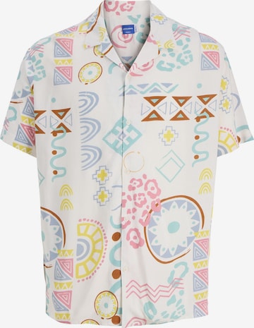 JACK & JONES Comfort fit Overhemd in Wit: voorkant