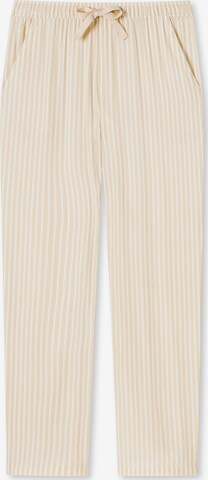 SCHIESSER Pyjamahose 'Mix & Relax' in Beige: predná strana