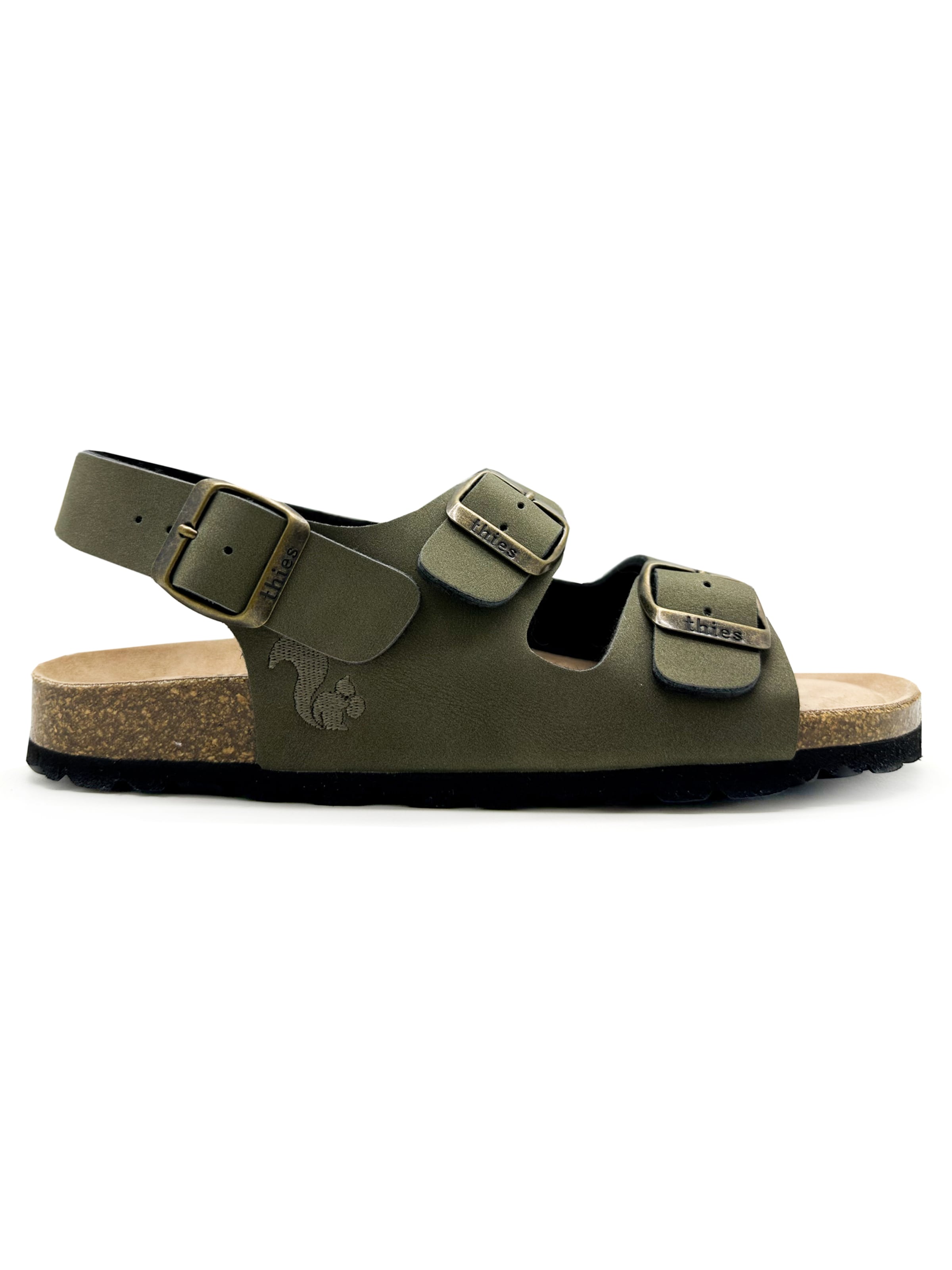 thies Sandals 'thies 1856 ® Eco Bio Backstrap Sandal' in Green