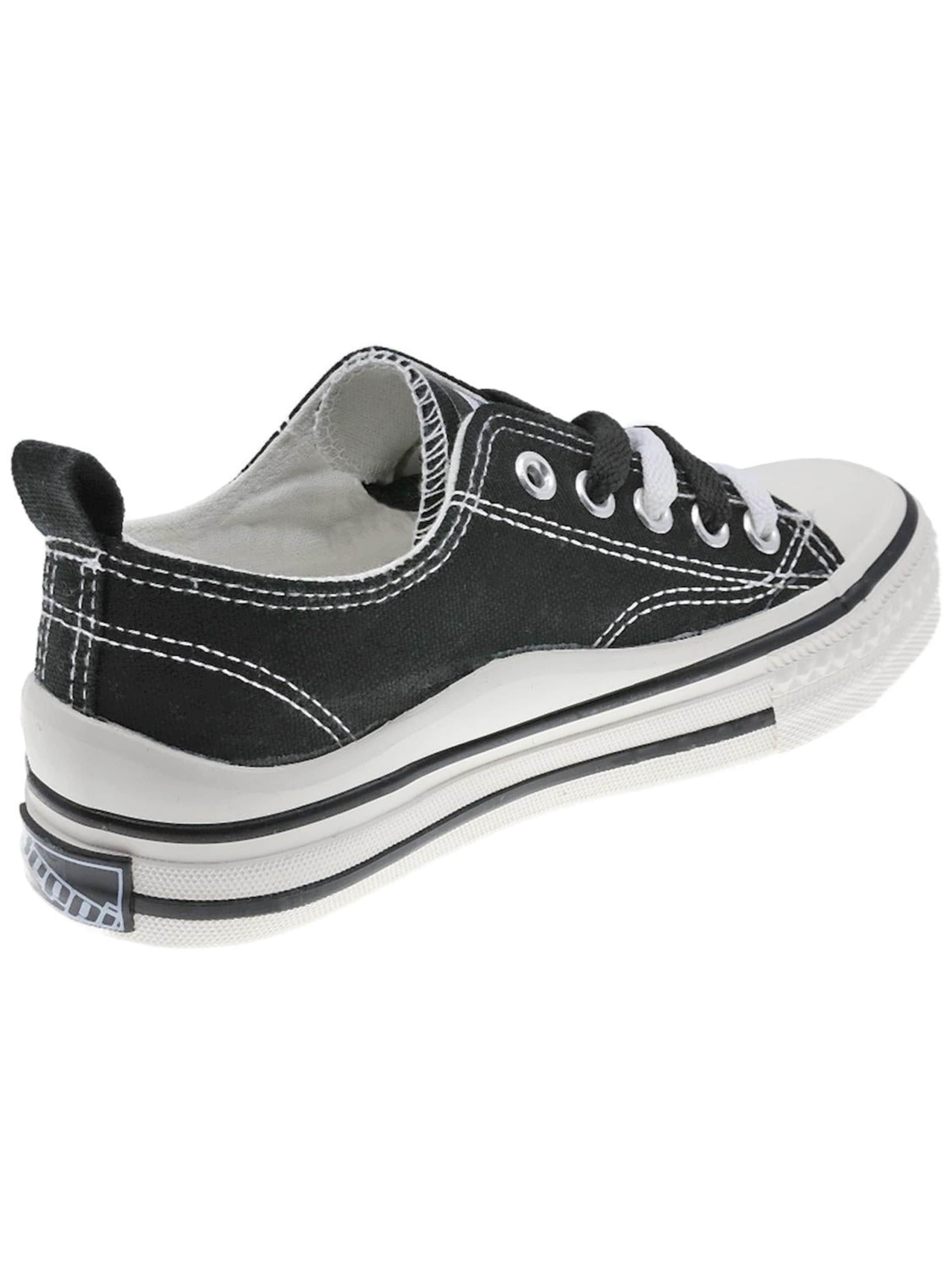 Beppi Sneakers 'Canvas Shoe' i sort