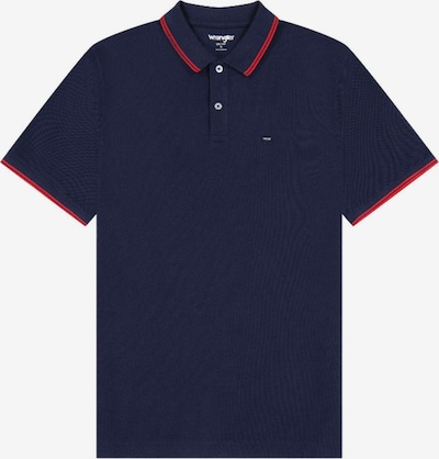 Marškinėliai 'POLO SHIRT' iš WRANGLER, spalva – tamsiai mėlyna / raudona, Prekių apžvalga