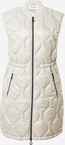 ESPRIT Bodywarmer in Beige: voorkant