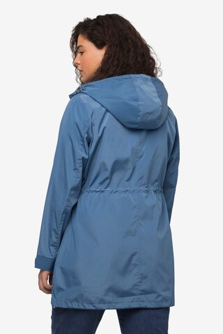 Ulla Popken Between-Seasons Parka in Blue