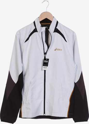 ASICS Jacke M in Weiß: predná strana