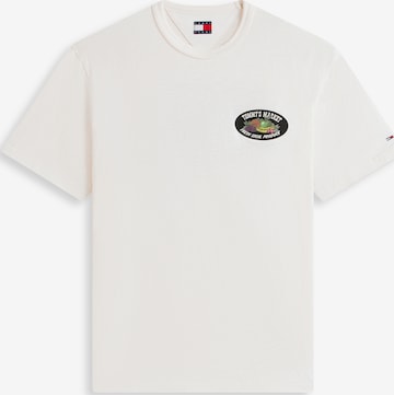 T-Shirt Tommy Jeans en beige : devant