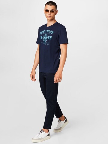 TOM TAILOR T-Shirt in Blau