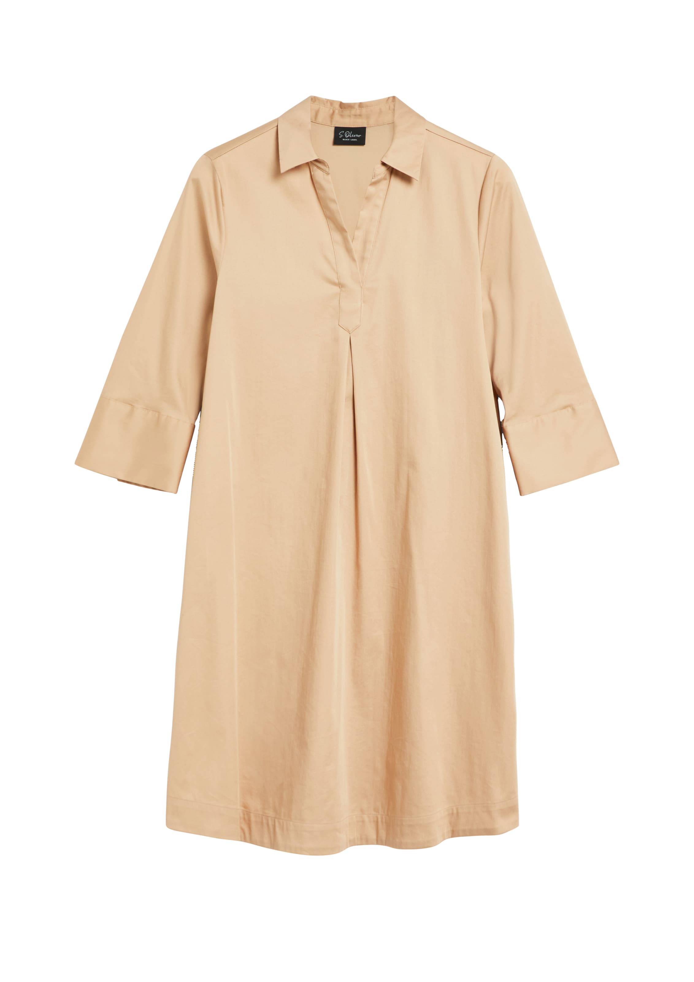 s.Oliver BLACK LABEL Jurk in Beige: voorkant