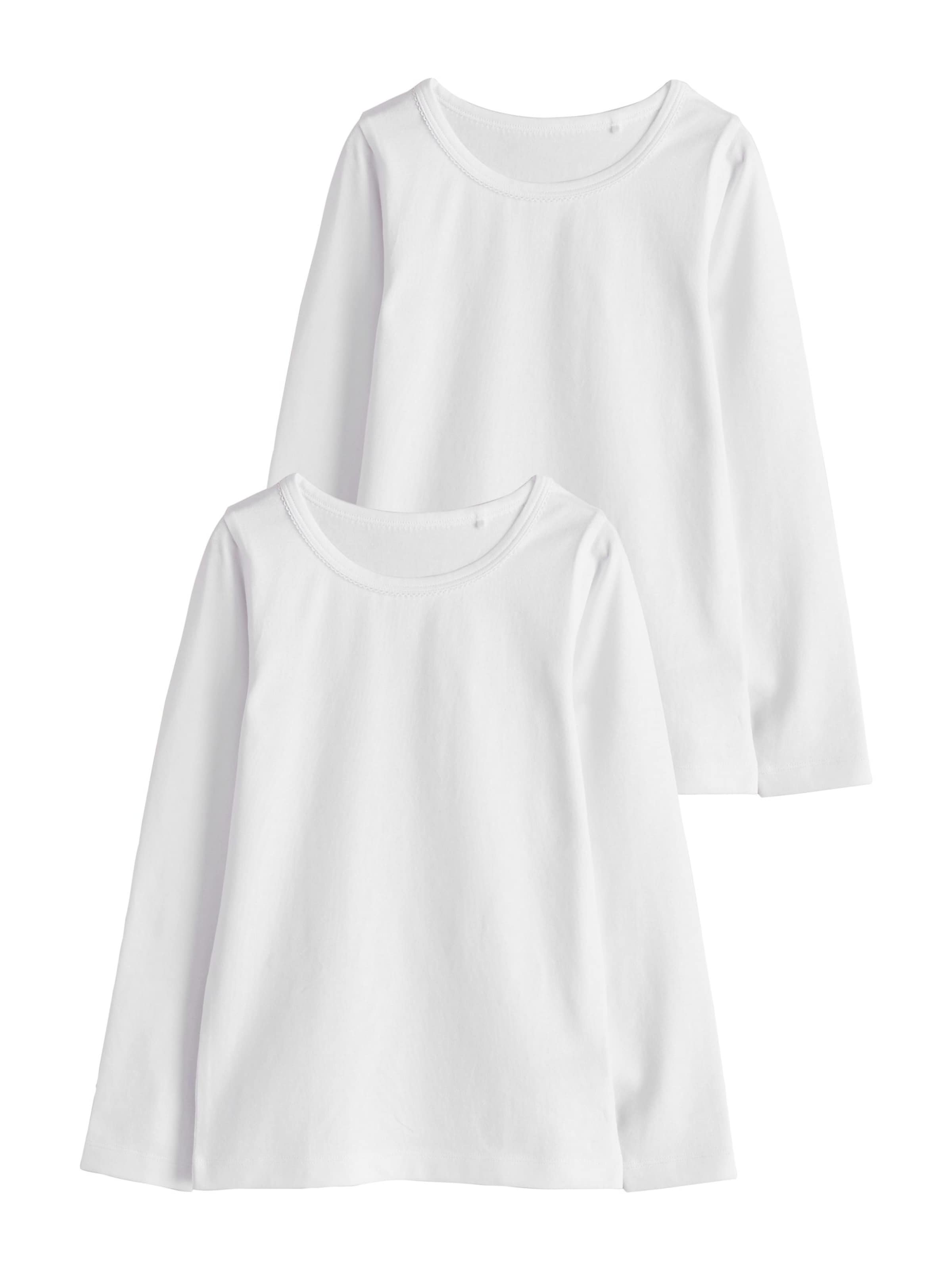Next T-shirt i vit: framsida