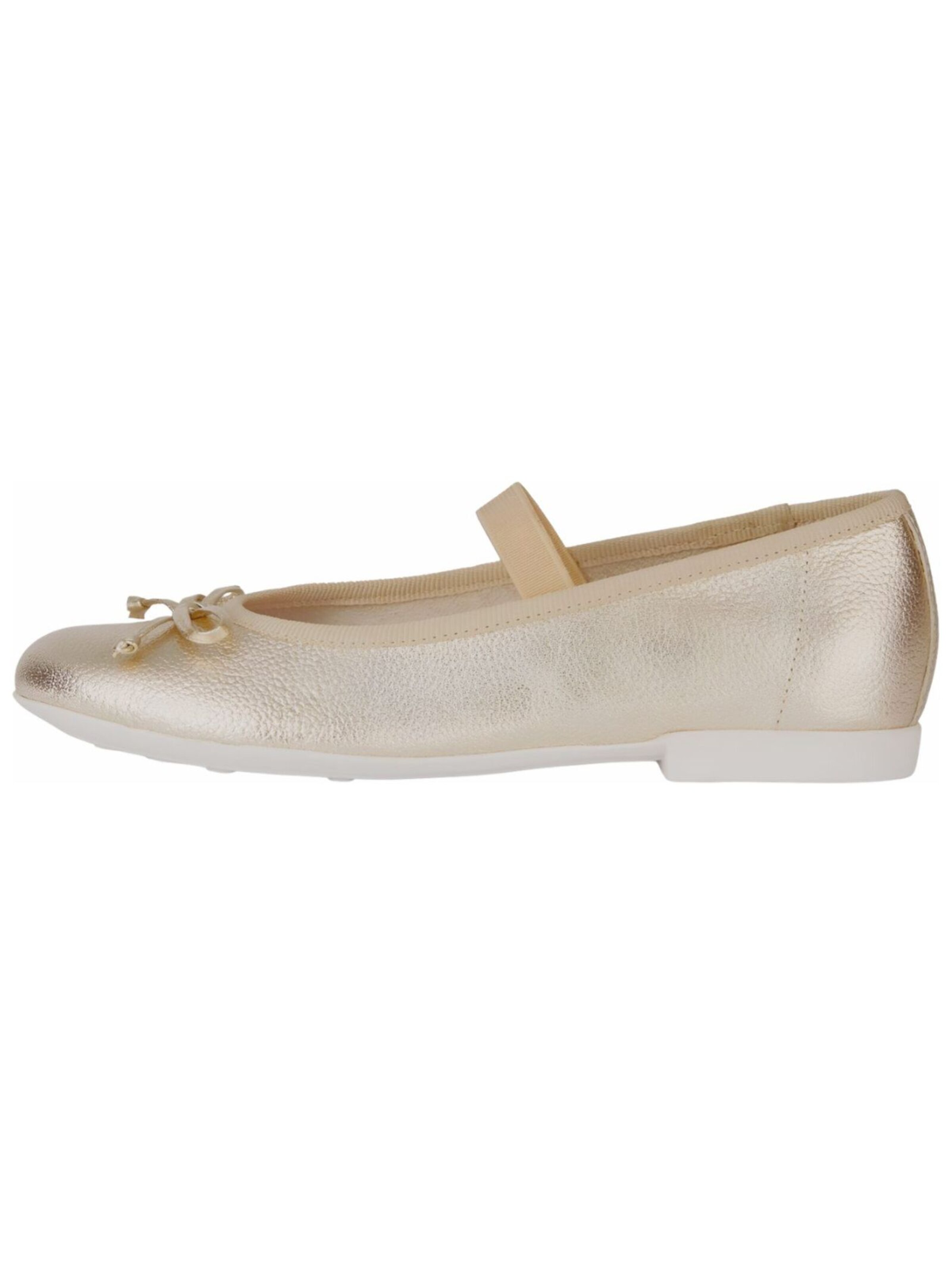 GEOX Ballet Flats in Gold