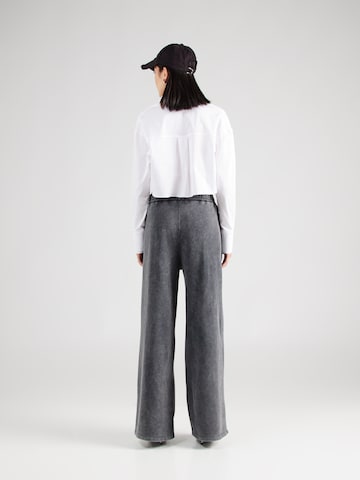 TOPSHOP Wide Leg Bukser '80'S' i grå