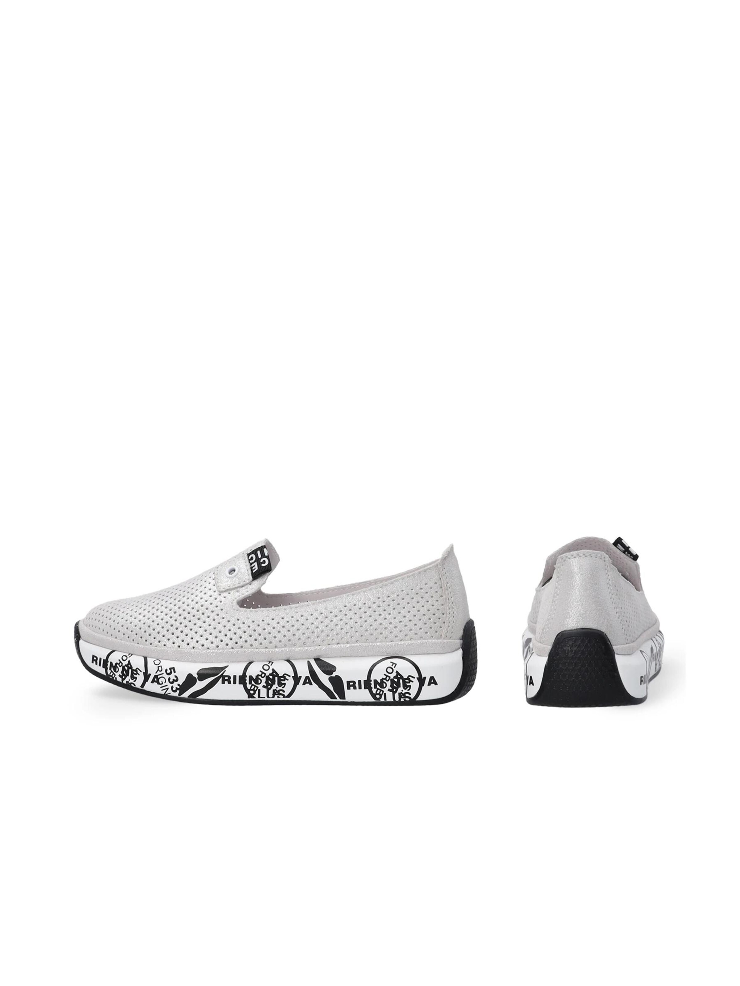 VENEZIA Moccasins in Silver