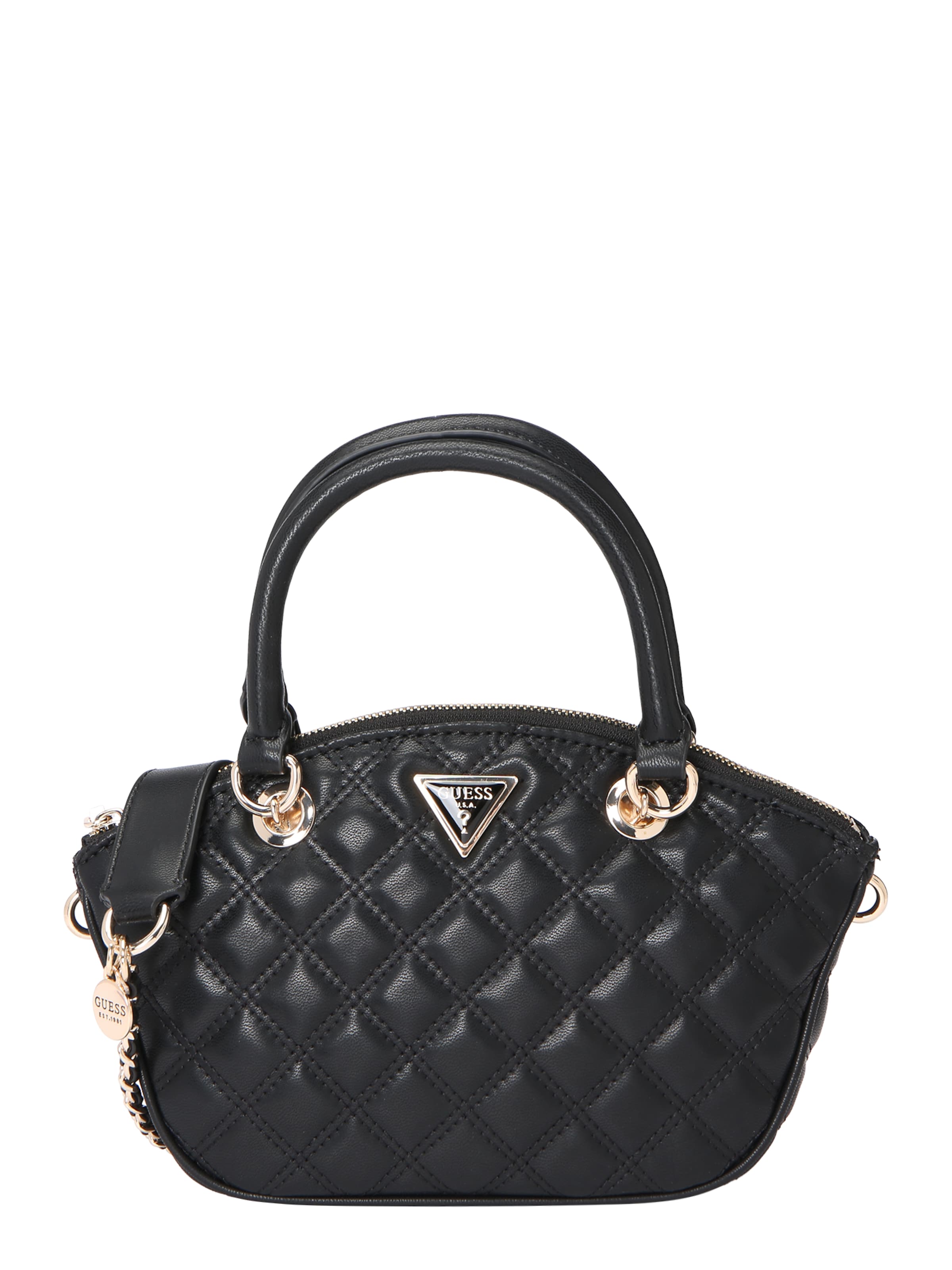 GUESS Τσάντα χειρός 'GIULLY' σε μαύρο: μπροστά