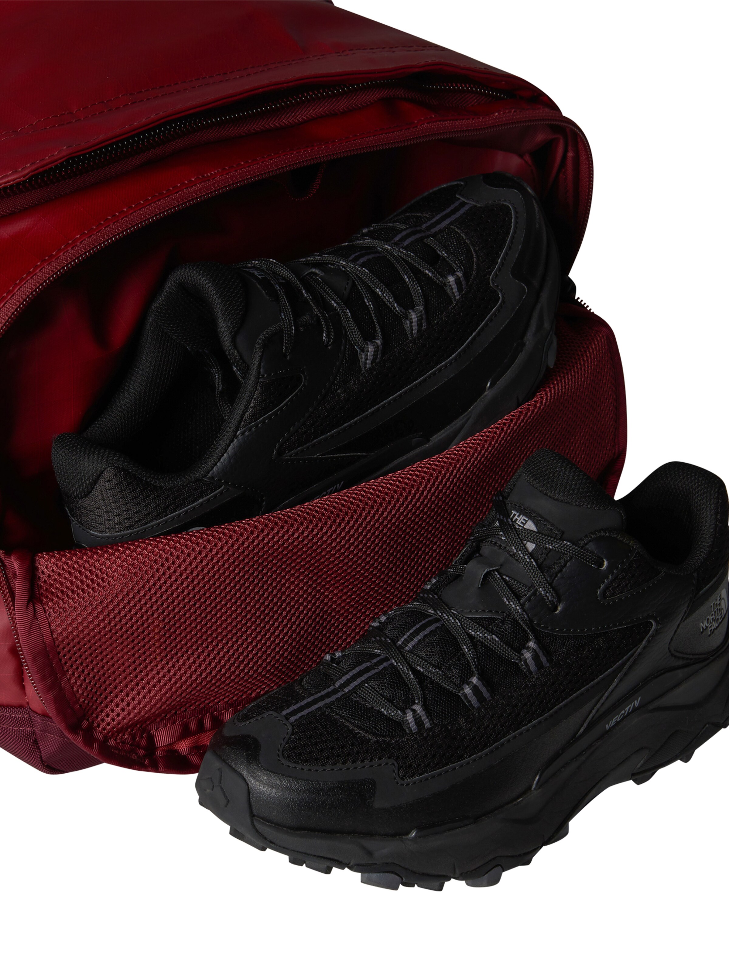 THE NORTH FACE Sportsrygsæk 'BASE CAMP VOYAGER' i rød