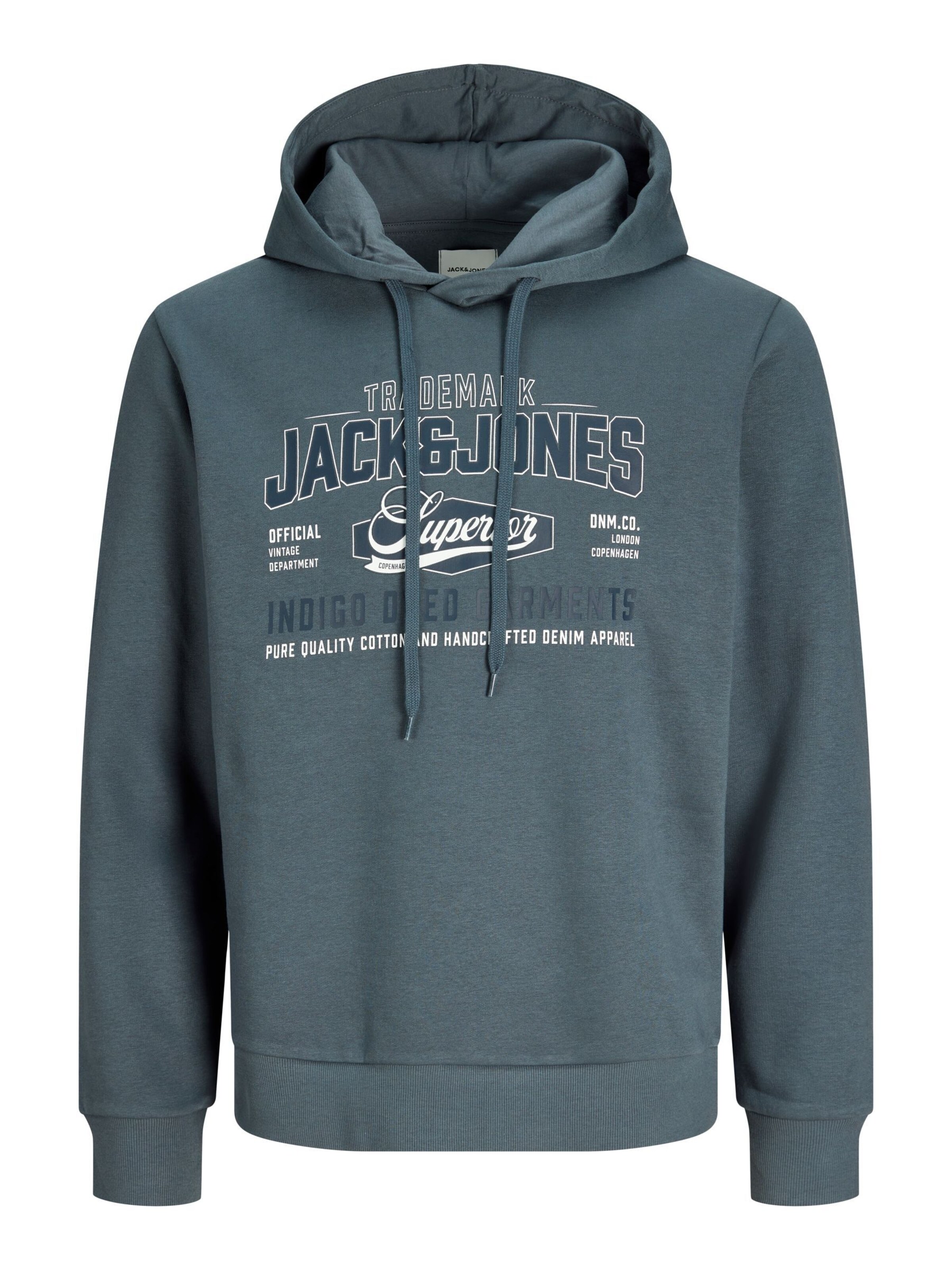 Sweat-shirt JACK & JONES en gris : devant