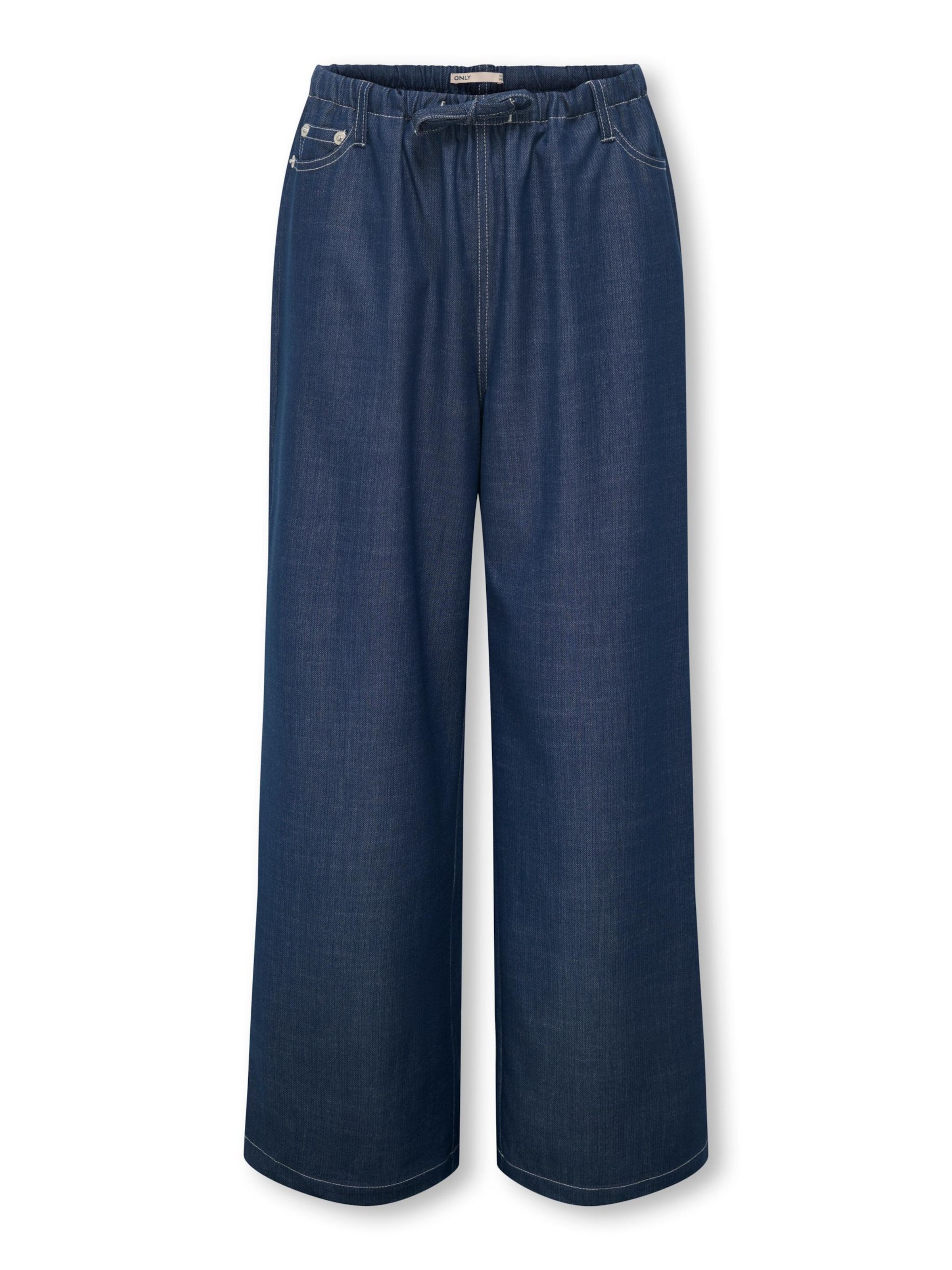 ONLY GIRLS - Pierna ancha Pantalón 'KOGJina' en azul: frente