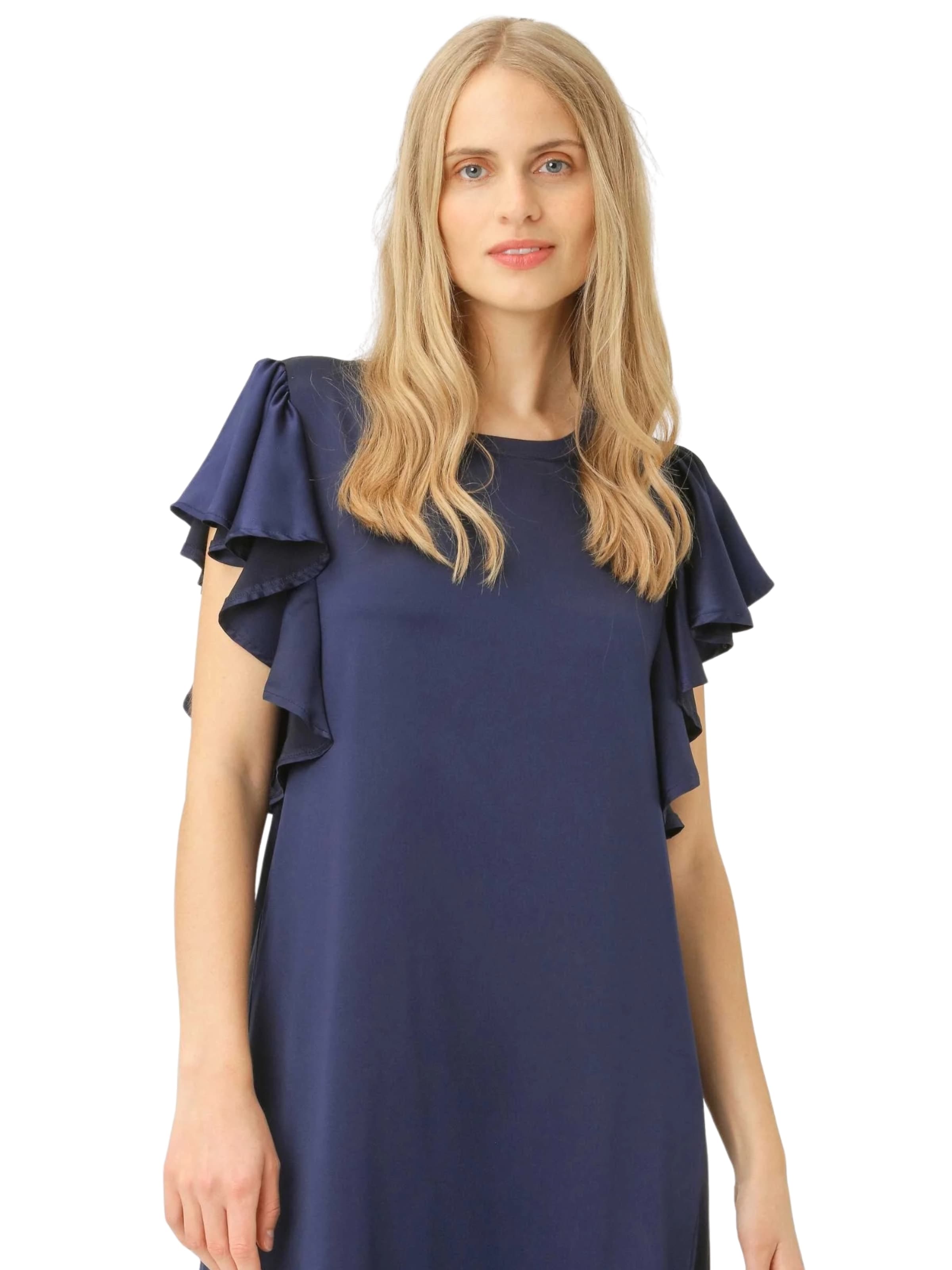Noa Noa Jurk ' KatieNN Dress ' in Blauw
