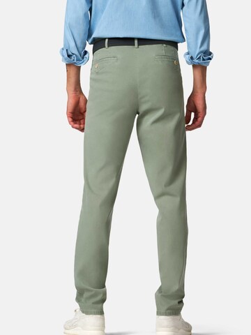 MEYER Regular Chino 'Dublin' in Groen