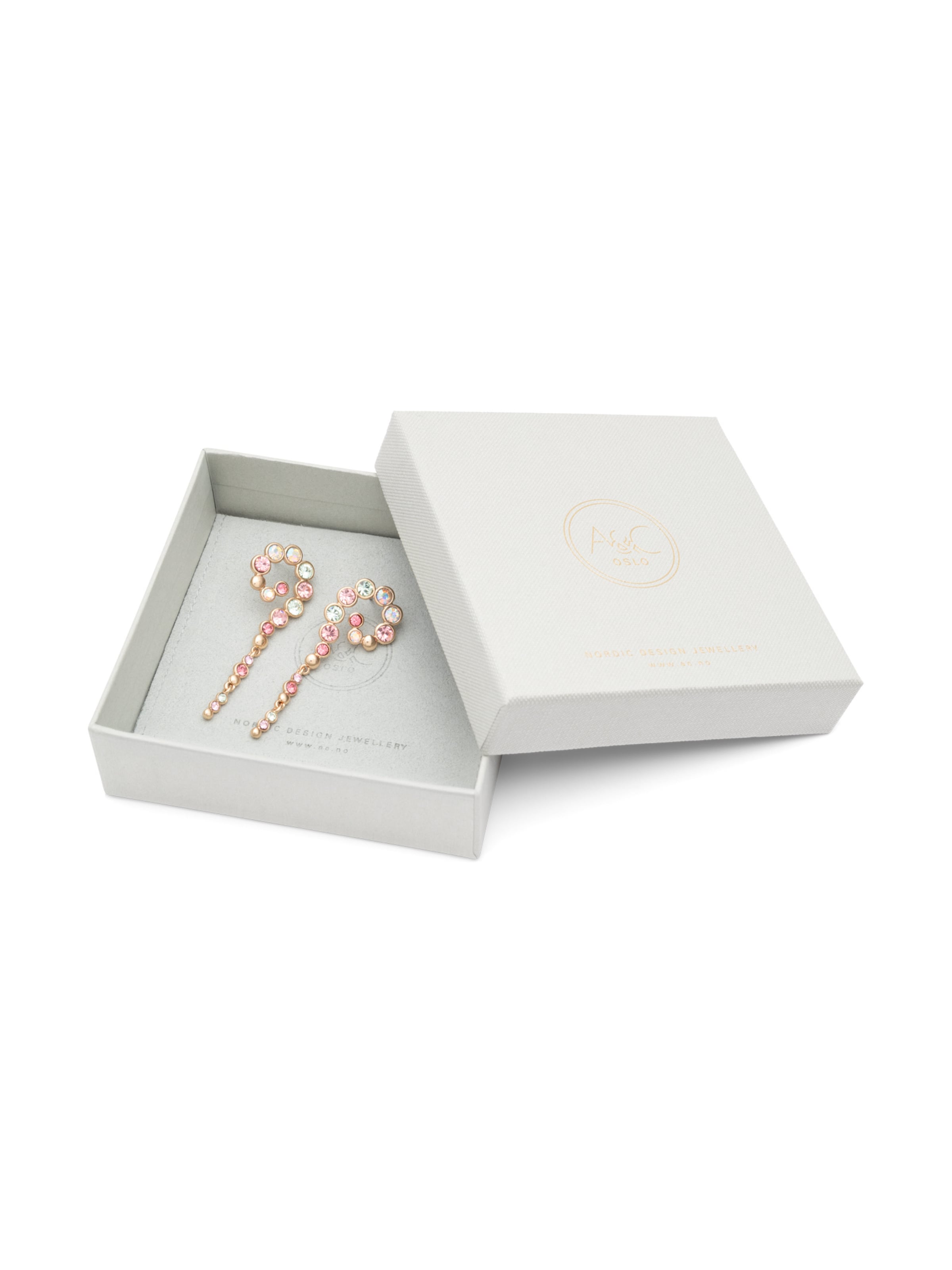 A&C Oslo – Nordic Design Jewellery Earrings 'Sweet Droplets Multi' in Mixed colours