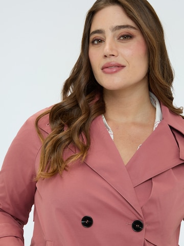 Fiorella Rubino - Abrigo de invierno en rosa