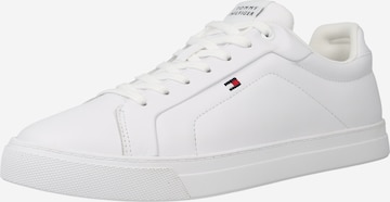 Baskets basses 'Icon Court' TOMMY HILFIGER en blanc : devant