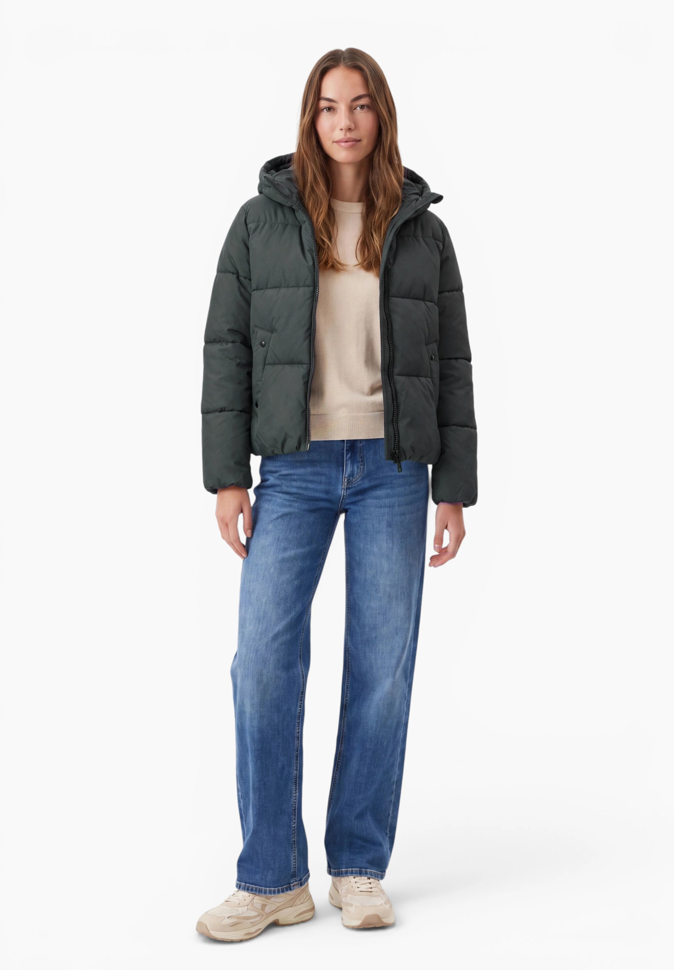 Street One Studio Winter Jacket in Green